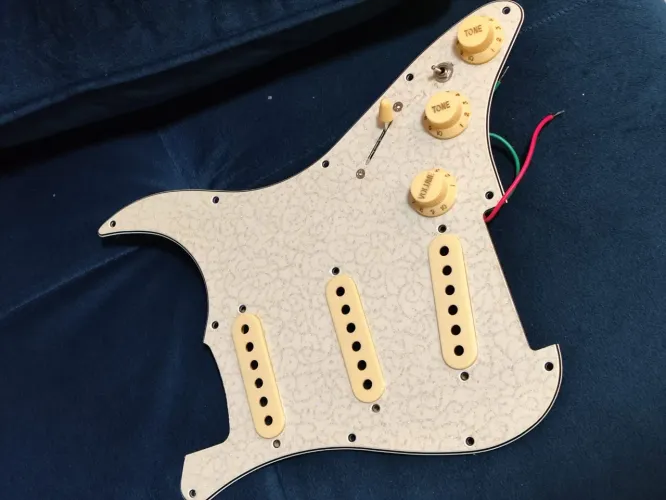 Kit de molduras knob guitarra Stratocaster