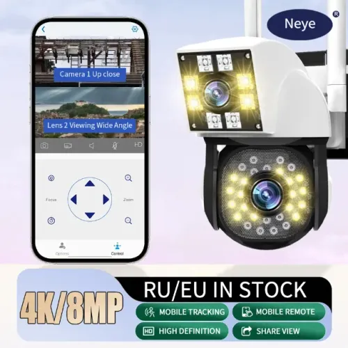 Câmera de Segurança IP Dual Lentes K15 - Full HD 1080P