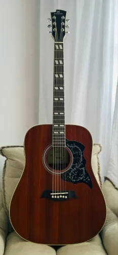 Kit Violão Michael Vm925dt Folk Profissional + Acessórios