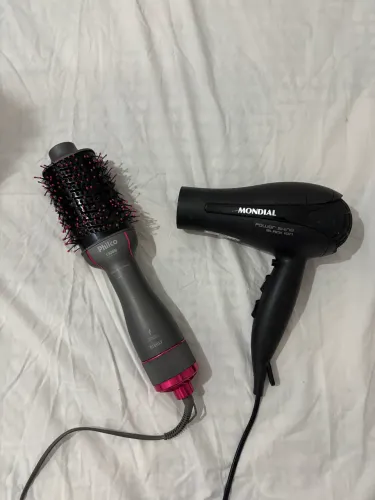 Secador Mondial + Escova modeladora