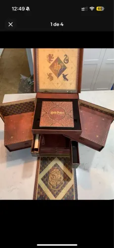 Harry Potter: Hogwarts Collection (Blu-ray/DVD, 2012, 31-Disc Set, Edição Limitada Rara