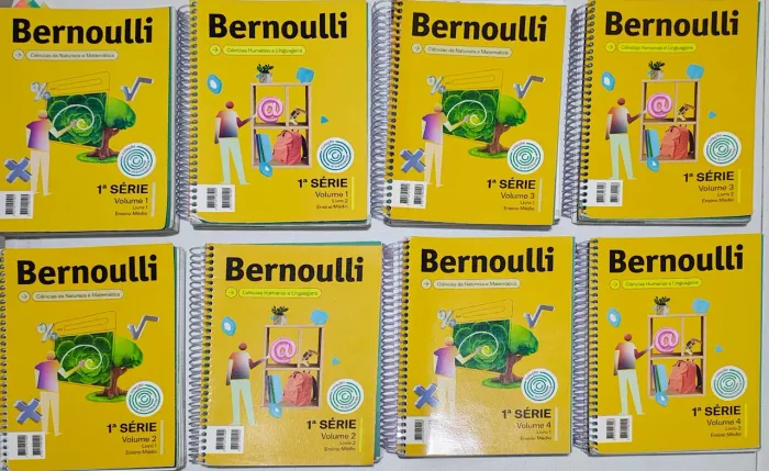 Livros Bernoulli 1ª Série - Completo - Ensino Médio