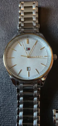 Relógio Tommy Hilfiger Th1791491 Damon Orig Silver White