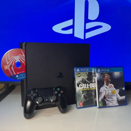 10x de R$179,90 - PS4 Slim