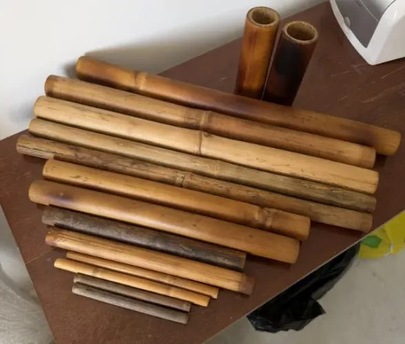 Kit Completo de Bambus para Massagem (Bambuterapia) - Vários Tamanhos