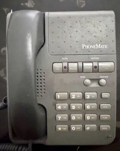 Telefone PhoneMate Dismac 3750 Antigo com Secretária Eletrônica