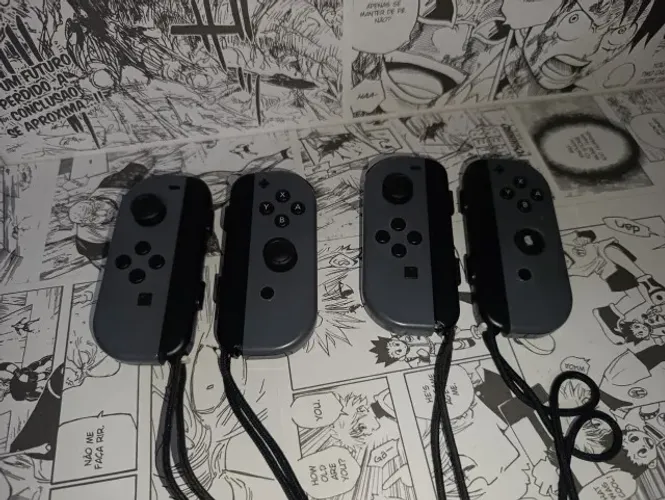 Dois Pares de Joy-Con Cinzas Nintendo Switch (No Estado)