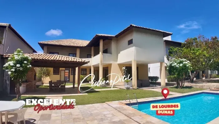 CASA ALTO PADRÃO NO MELHOR DAS DUNAS/ DE LOURDES