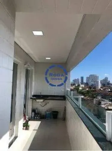 Excelente Apartamento 2 Domitórios de 65m² Lazer Completo - Bairro: Macuco - Santos -SP