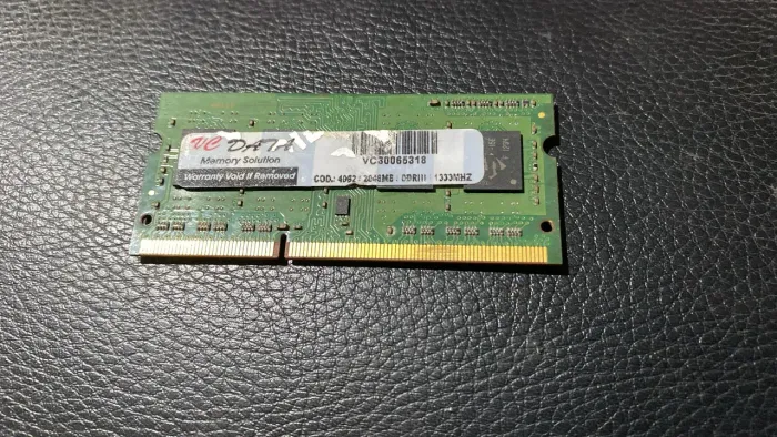 Memória RAM SODIMM DDR3 para notebook V-Data