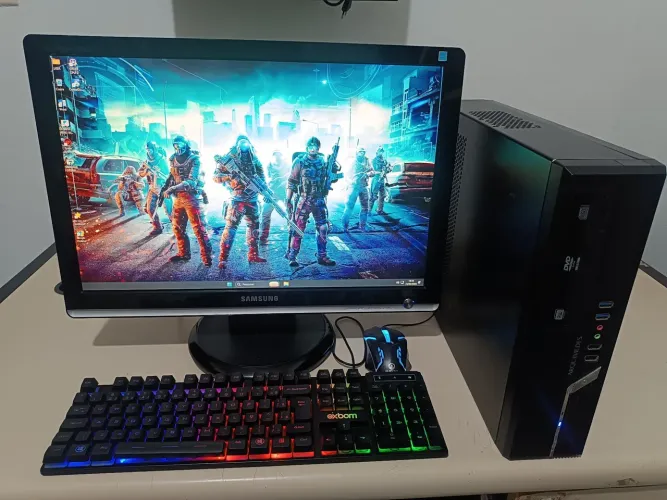 Pc Completo Core i5 4 aGeração 16 GB +HD 500Gb , windows 11 