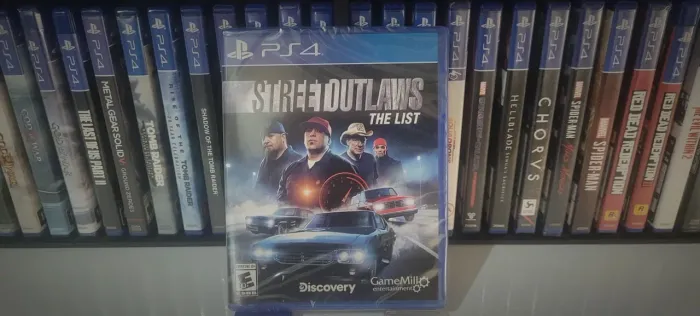 Jogo PS4 Street Outlaws The List Lacrado!