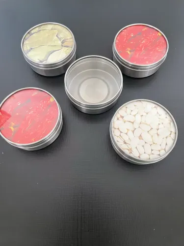 Jogo de temperos de inox com ímã magnético
