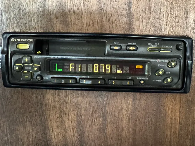 Toca fita rádio com Bluetooth pioneer keh-p4450 lindo aparelho na promoção 