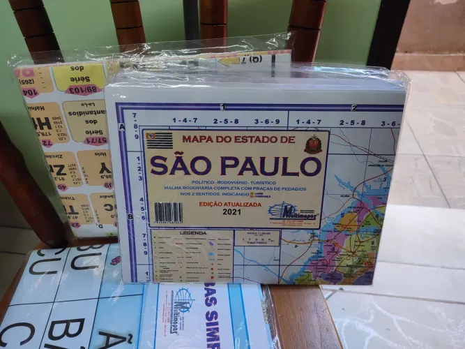 Mapa do Estado de São Paulo
