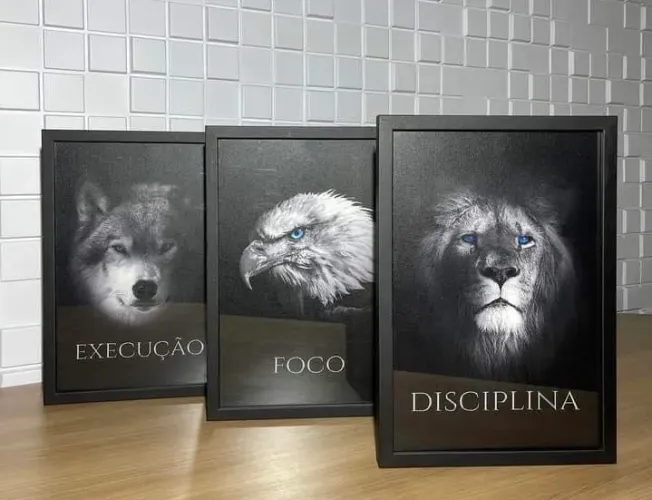 Quadro com personalização A3