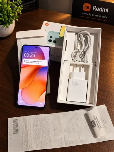 Xiaomi redmi note 13 de 256 GB impecável!