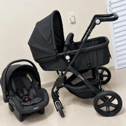 Carrinho Cosco Poppy + BB Conforto