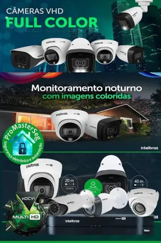 Fazemos vendas e instalações de câmeras de segurança 