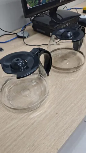Jarra Vidro Cafeteira Electrolux Ecm20 30 Cafés C/ Marcação Cor Preto