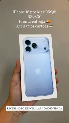 iPhone 18 pro Max 256gb