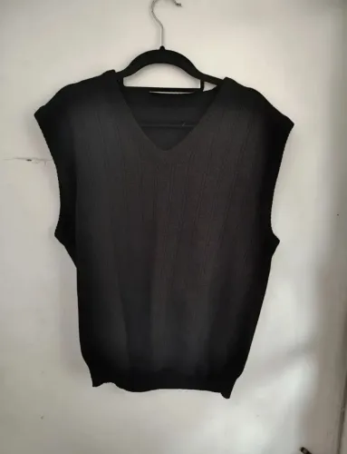 Colete de linha masculino