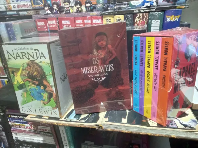 Box cronicas de narnia os miseráveis, ascensão do dragão Alice no país das
