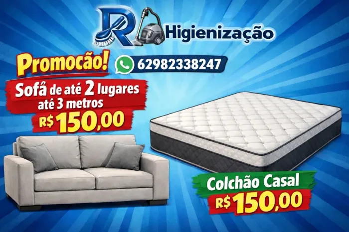 Higienização de estofados 