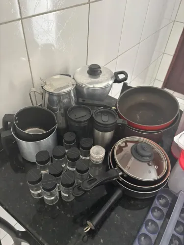 Utensílios para cozinha desapego