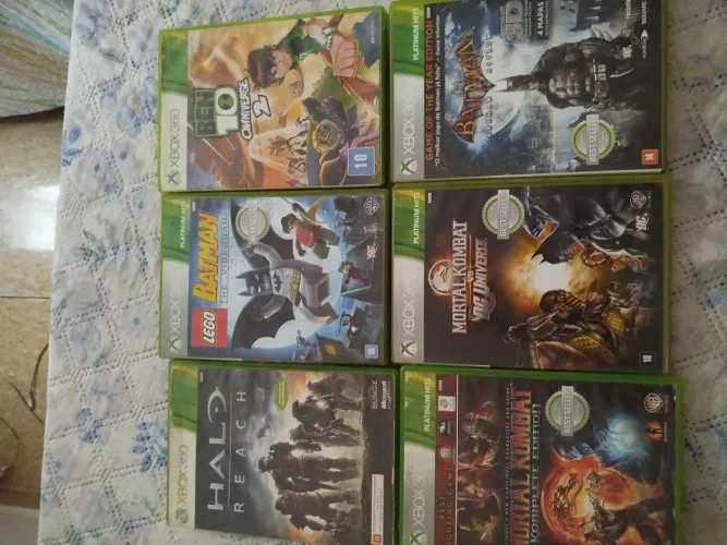 Vendo 6 jogos de Xbox 360