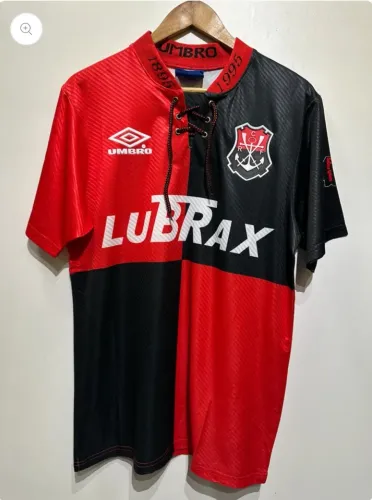 CAMISA FLAMENGO RETRÔ PAPAGAIO DE VINTÉM 1995
