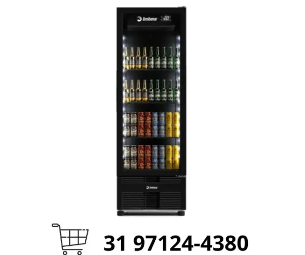 Cervejeira Porta de Vidro 565 Litros Imbera