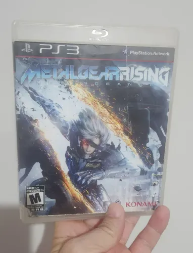 PS3 Metal Gear Rising c/ Manual Playstation