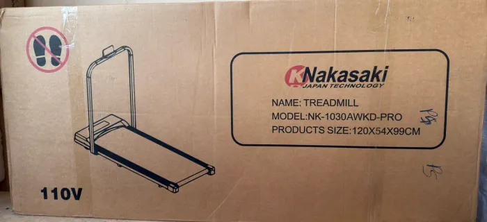 ESTEIRA ERGOMÉTRICA FITNESS NAKASAKI 110V NK-1030AWKD-PRO