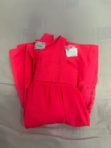 Vestido para festa infantil rosa tamanho 11/12 anos