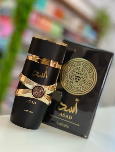 PERFUME ASAD LATTaFA - Original, Notas Amadeiradas e Especiarias, 100ML Lacrado