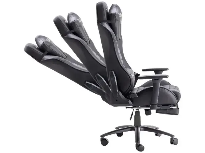 Cadeira Gamer XT Racer Reclinável Giratória Preta Platinum W Series