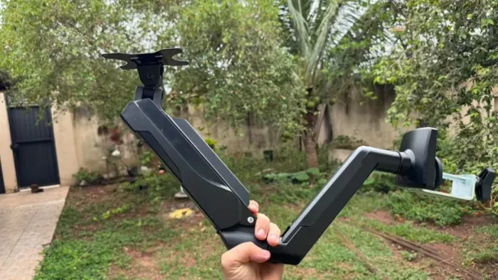 SUPORTE ARTICULADO PARA MONITOR FITTER TECH F8 - PISTÃO A GÁS