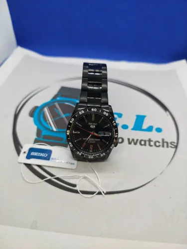 RELOGIO SEIKO 5 SNKE03.4 ALL BLACK 