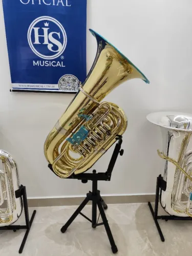 Tuba 6/4 HS Musical TB8C - Oliveira's Séries - Laqueada - NOVA R$34.900 - Aceito trocas