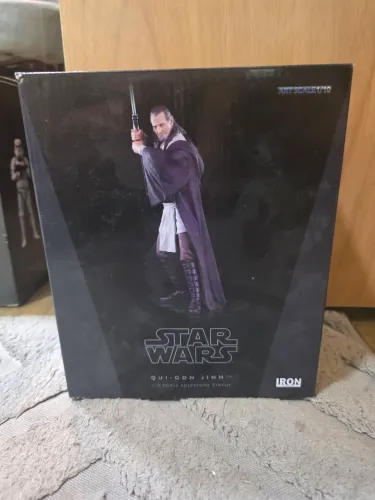 Qui gon star wars iron studios