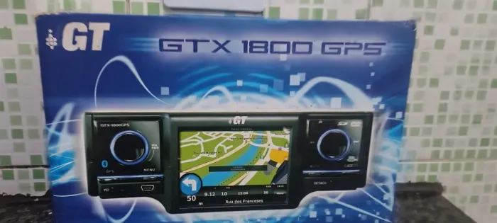 Central Multimídia GT GTX 1800 GPS - NOVA NA CAIXA