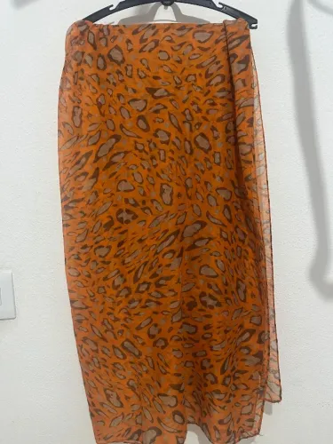 Lenço de onça / encharpe