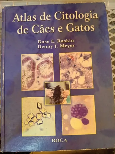 Livro atlas de citologia de cães e gatos