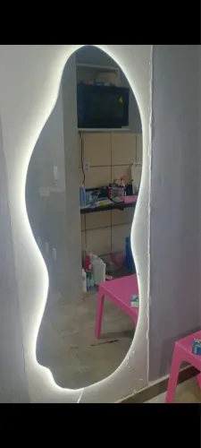 Espelho orgânico com led a pronta entrega