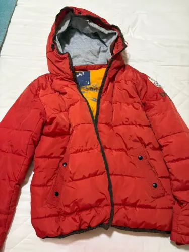 Jaqueta puffer Vermelha M MARCA: DESIGUAL