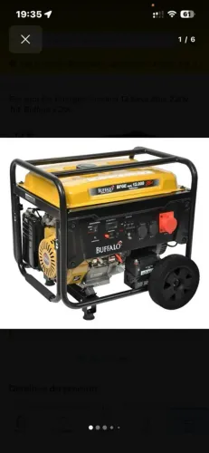Gerador de energia a gasolina trifásico 12.000kva