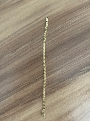 Pulseira Bismark ouro 18k
