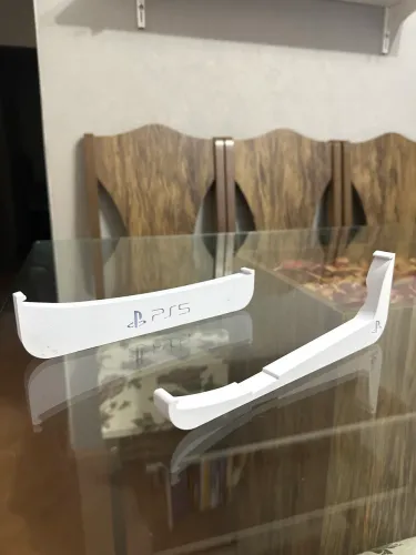 Suporte horizontal compatível com ps5 Slim  Mídia física 