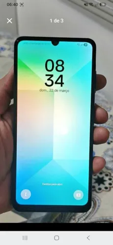 Samsung A06 128GB 4Ram 4G Biometria 280$ ( Somente venda Original perfeito funcionamento)